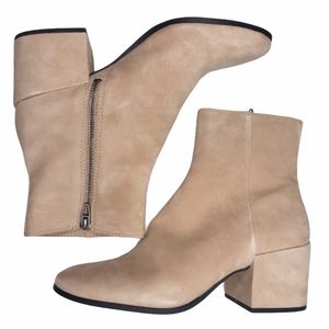 Dolce Vita Tan Ankle Boots